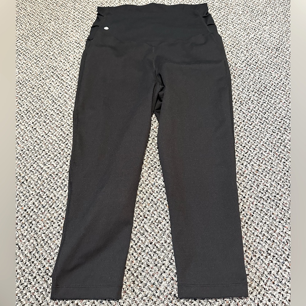 Zella Zeltek Maternity Live In Crop Leggings Size Large